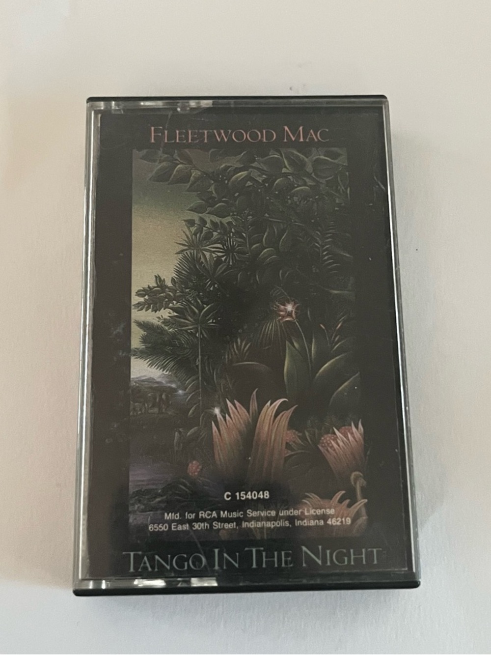 Fleetwood Mac Tango in the Night 1987 Cassette Tape